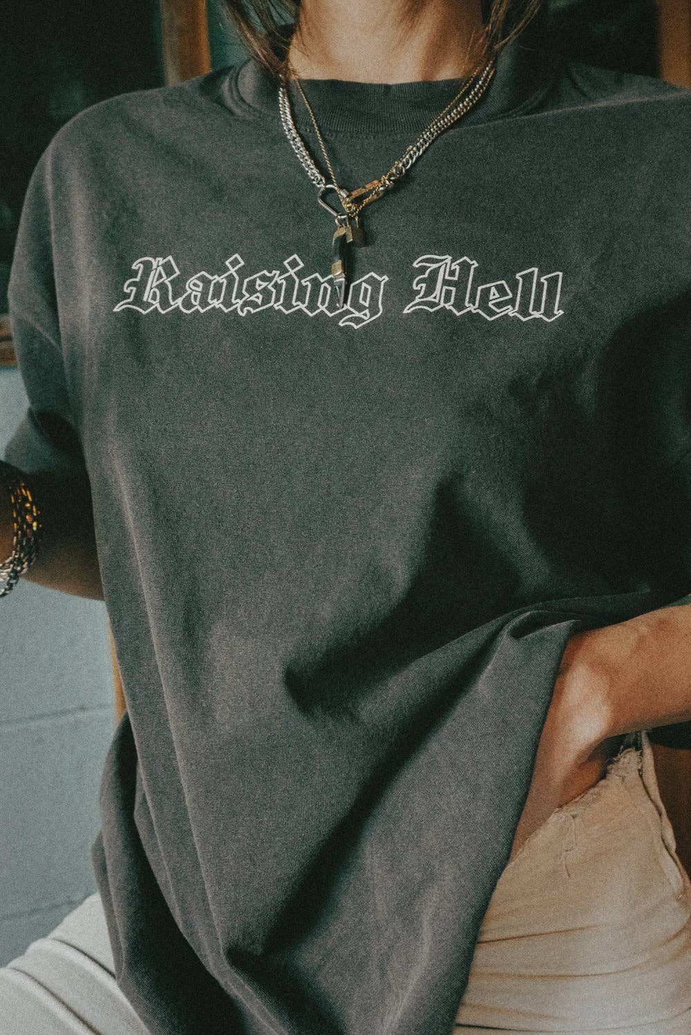 Raising Hell Tee : Sm-3X
