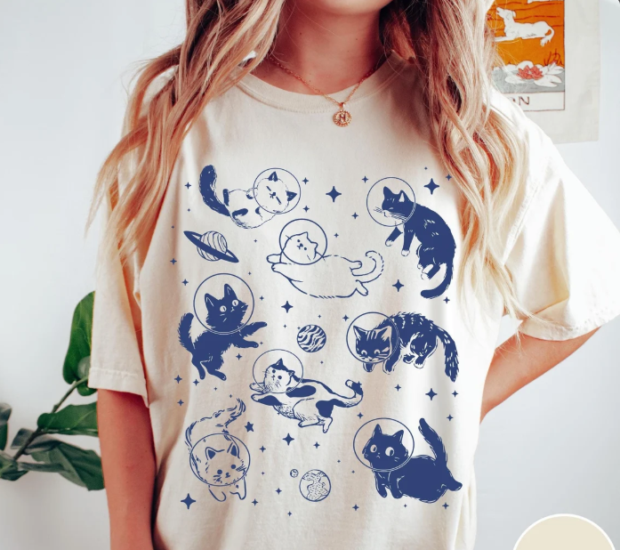 Cats in Space Shirt
