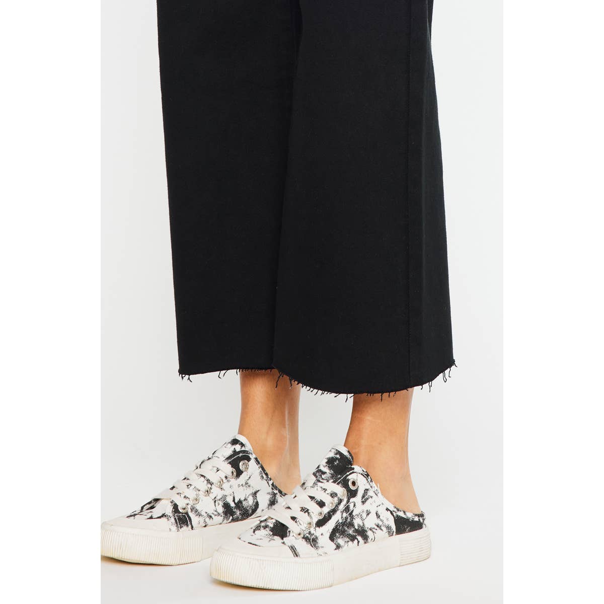 Wide Leg : Black