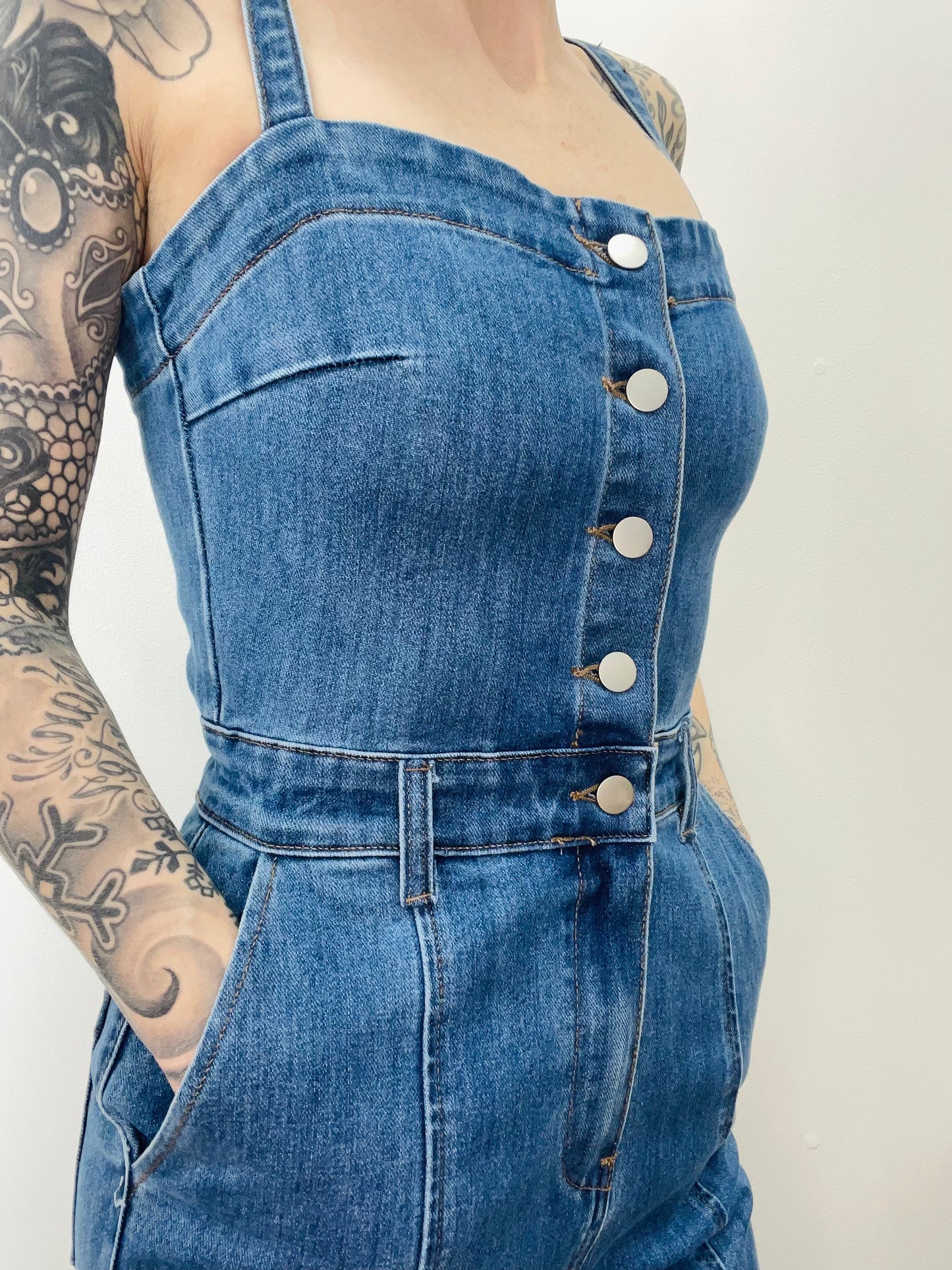 Denim Jumpsuit