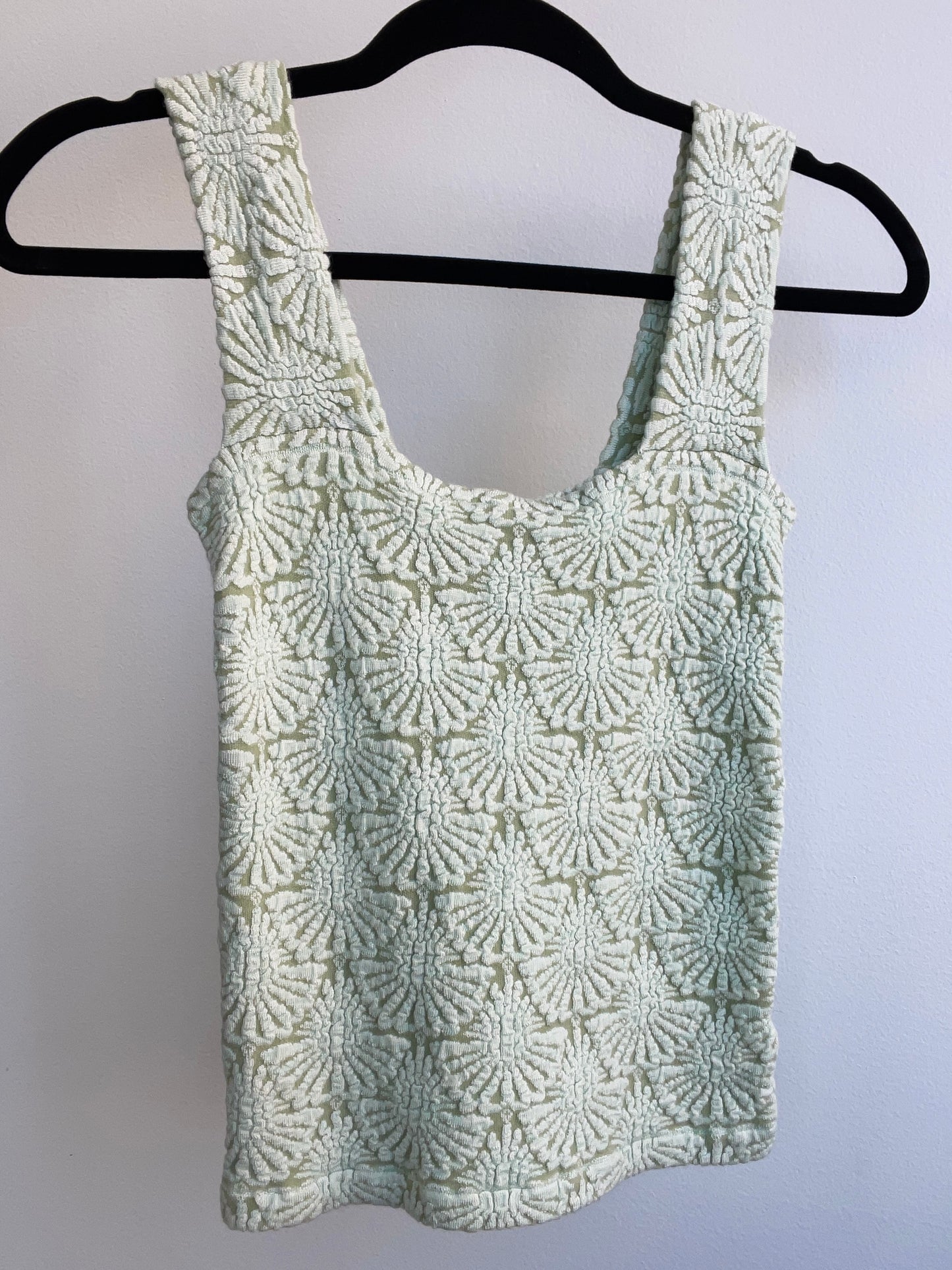 Textured Knit Top : Mint