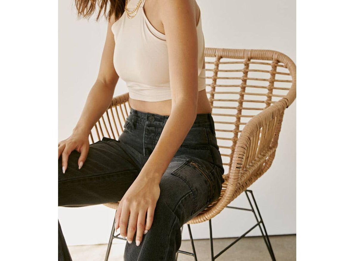 90s Straight Fit : Grey