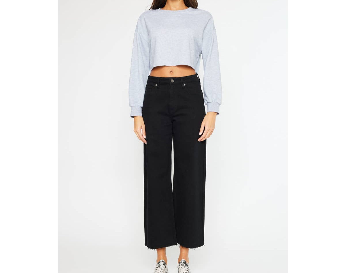 Wide Leg : Black