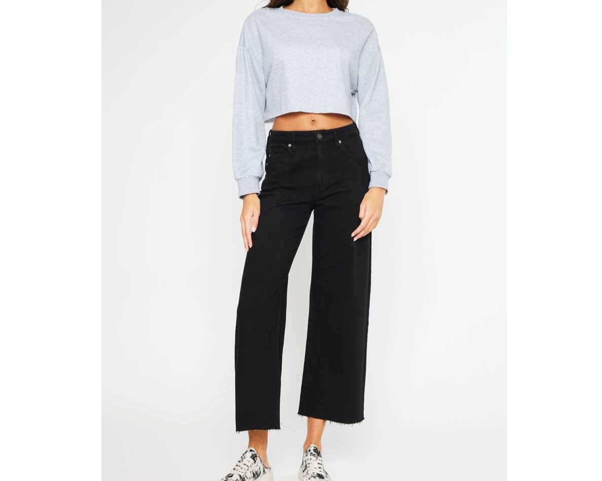 Wide Leg : Black